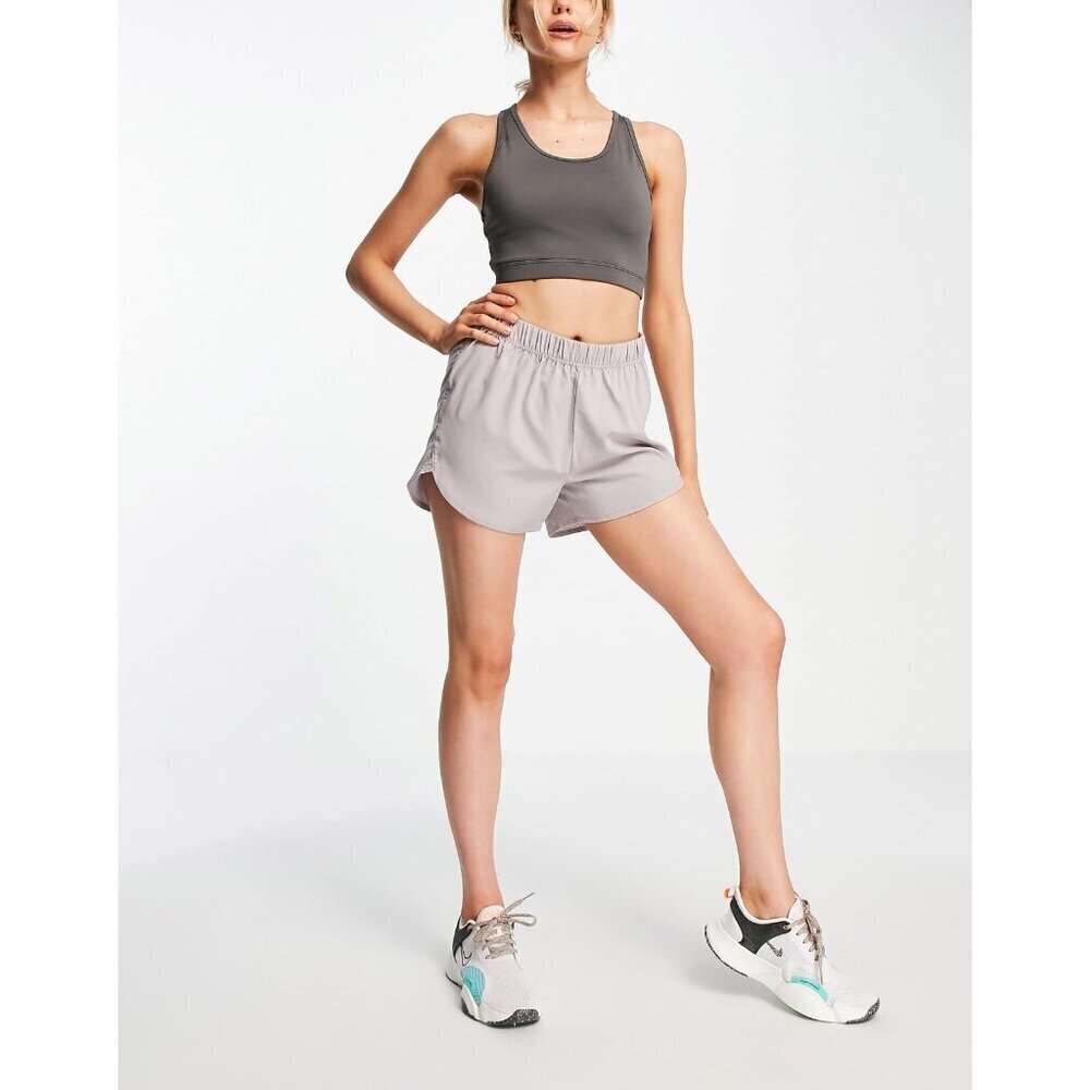 Only Play breathable loose training shorts in gray